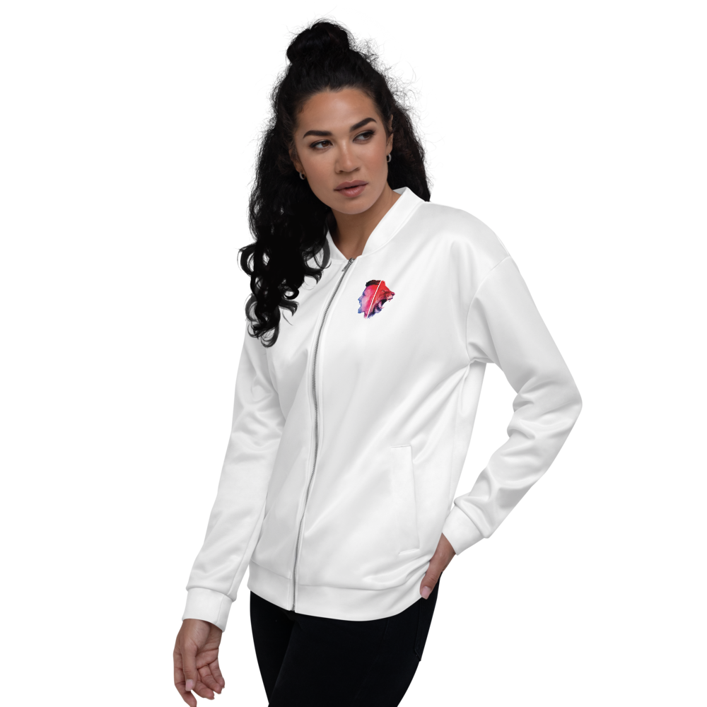 Bomber Jacket Women - When You Roar, White