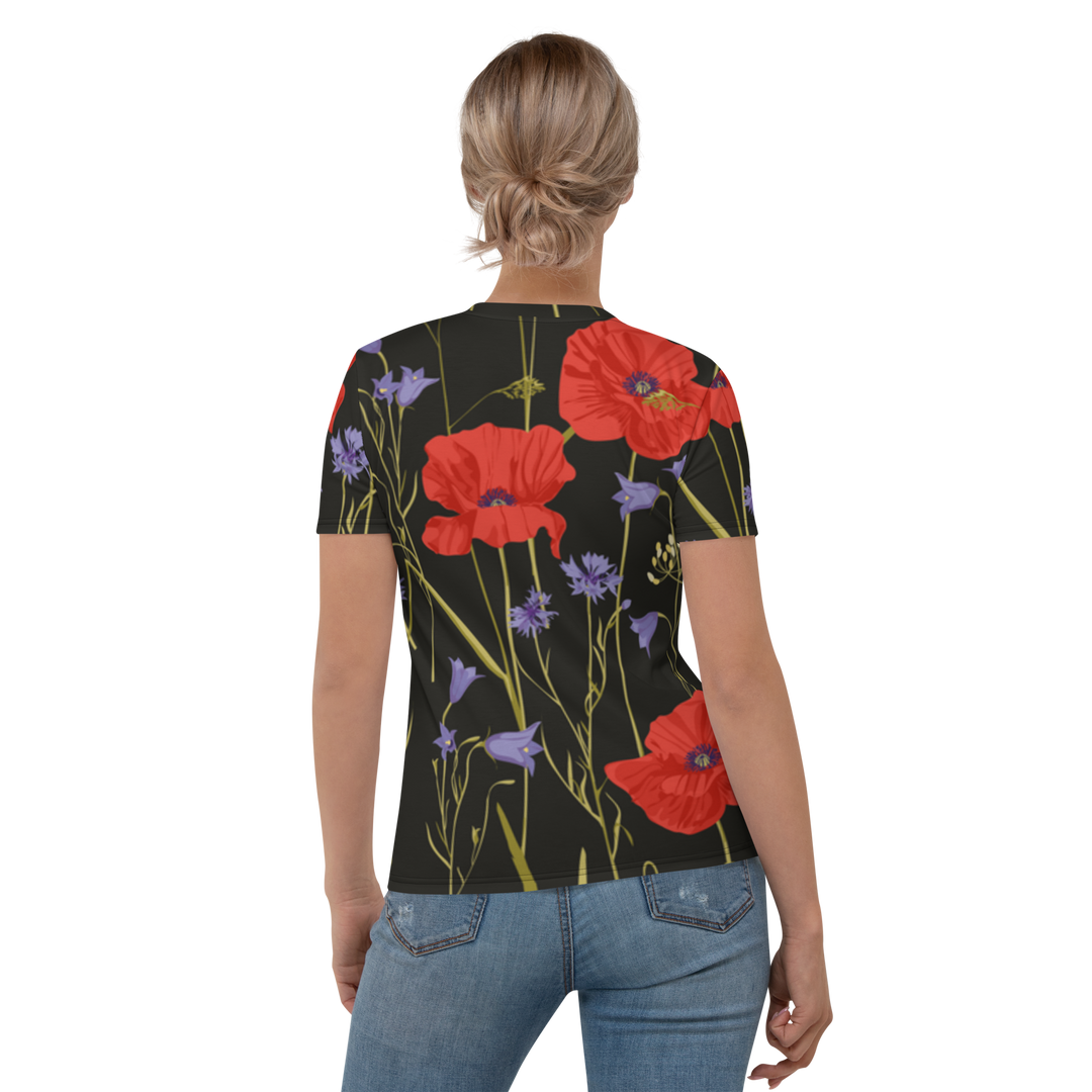 Premium T-Shirt Women - Poppies