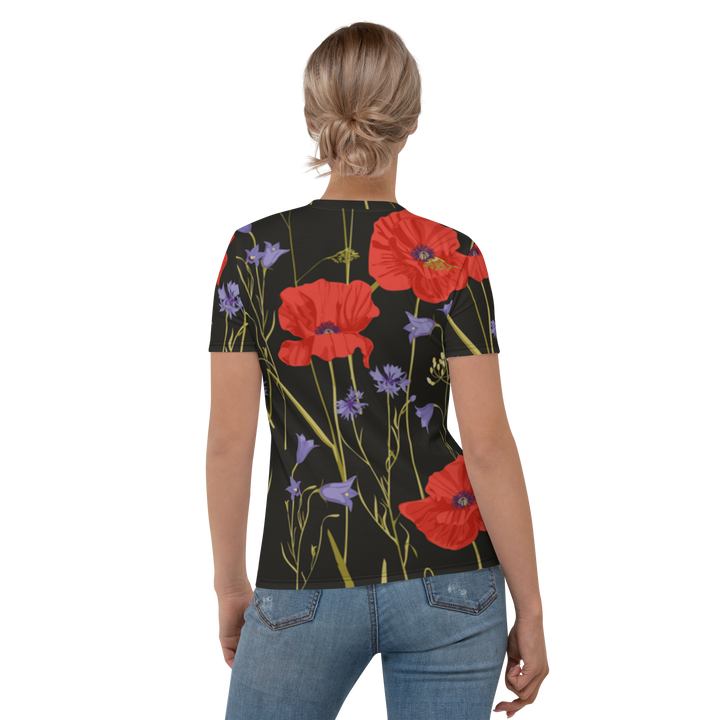 Premium T-Shirt Women - Poppies