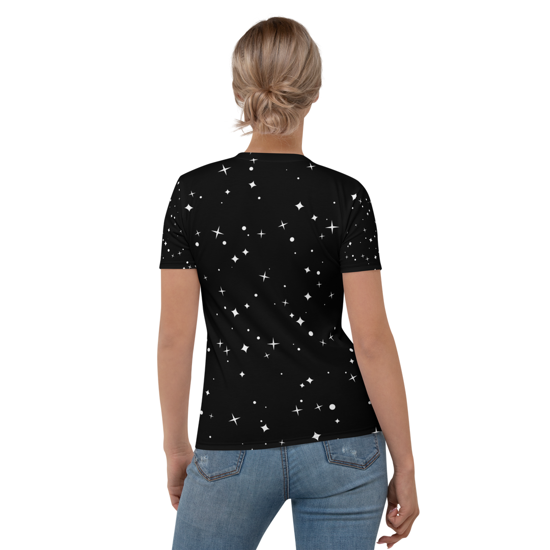 Premium T-shirt Damer - Himmel fuld af stjerner