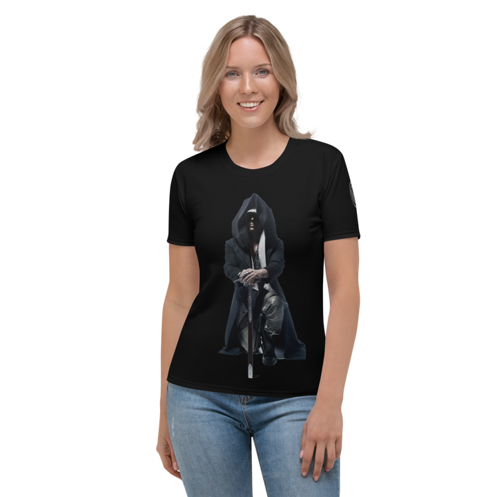 T-Shirt Premium Women - The Dark Tenor Kneels, Masked Series, Black