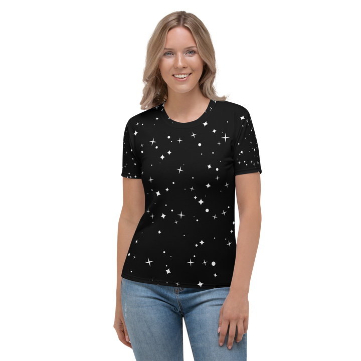 Premium T-shirt Damer - Himmel fuld af stjerner