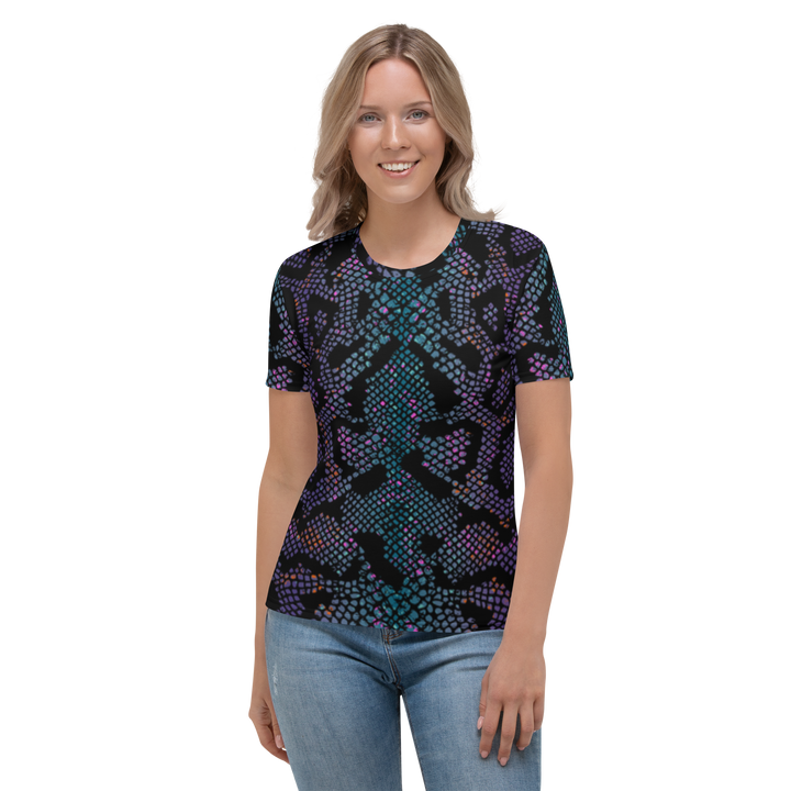 Premium T-Shirt Damen - Purple Snake