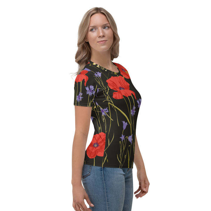 Premium T-Shirt Women - Poppies