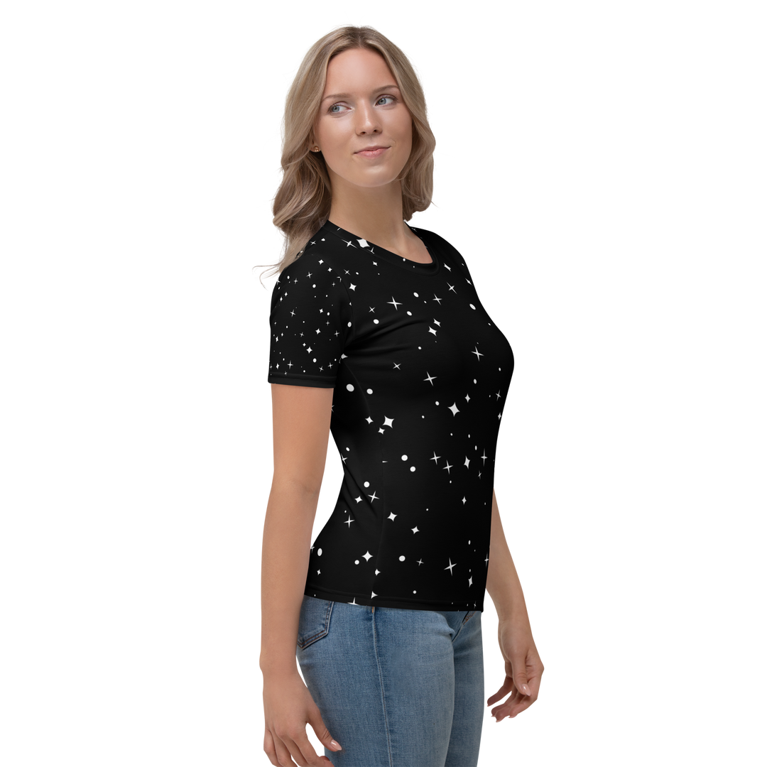 Premium T-shirt Damer - Himmel fuld af stjerner