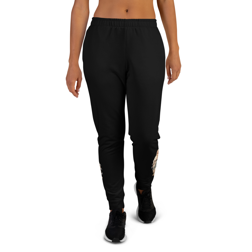 Jogging Pants Women - Dona Nobis Pacem, Ultraviolet Hearts