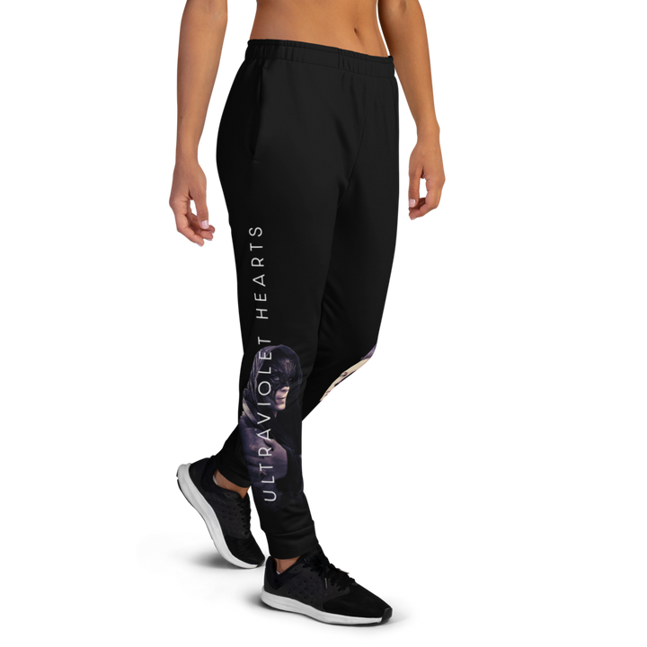 Jogging pants women - Ultraviolet Hearts, The Phantom &amp; Billy, black