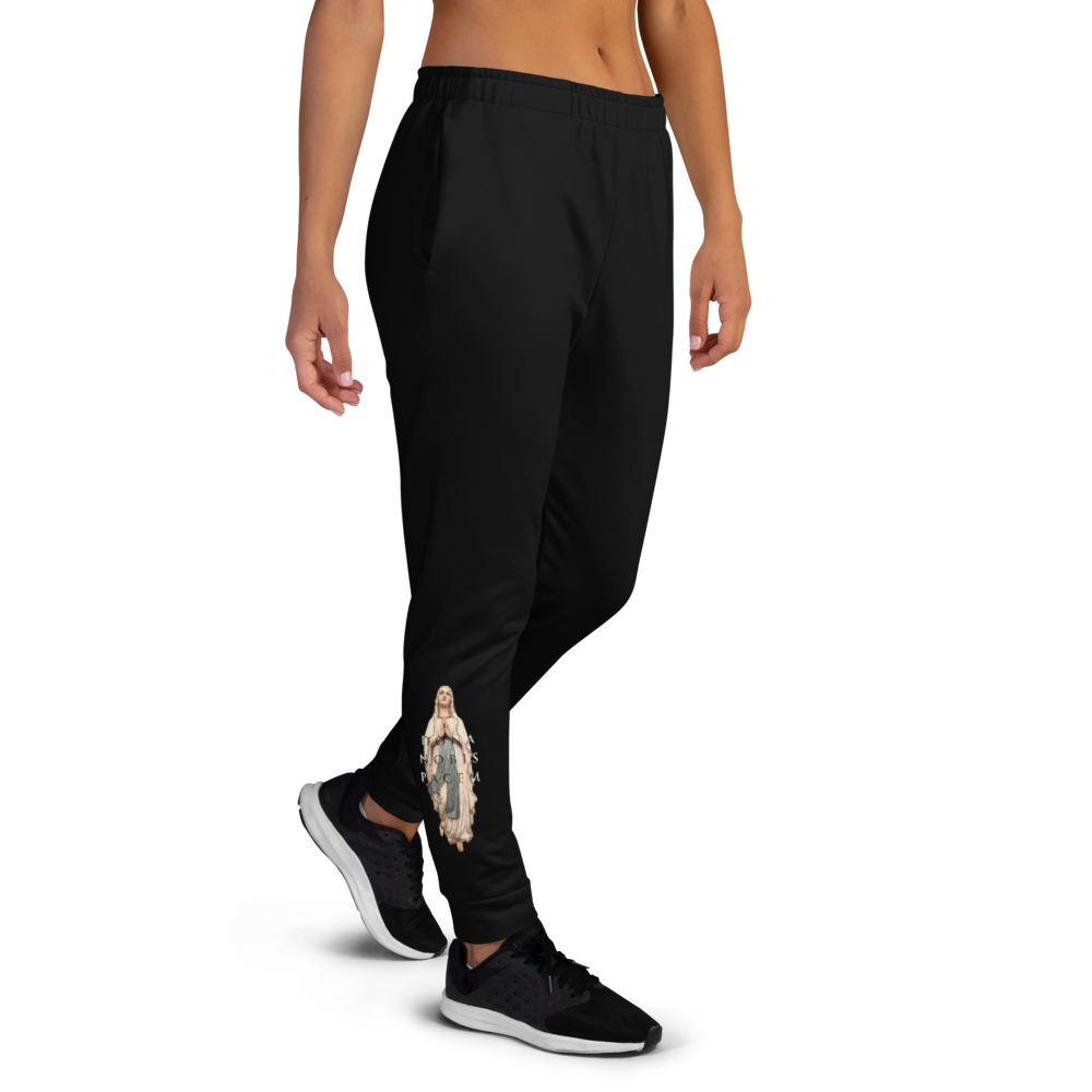 Jogging Pants Women - Dona Nobis Pacem, Ultraviolet Hearts