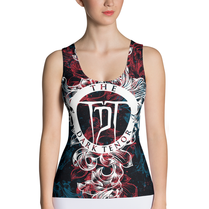 Tank Top Premium Hand-Sewn - Coat of Arms Floral