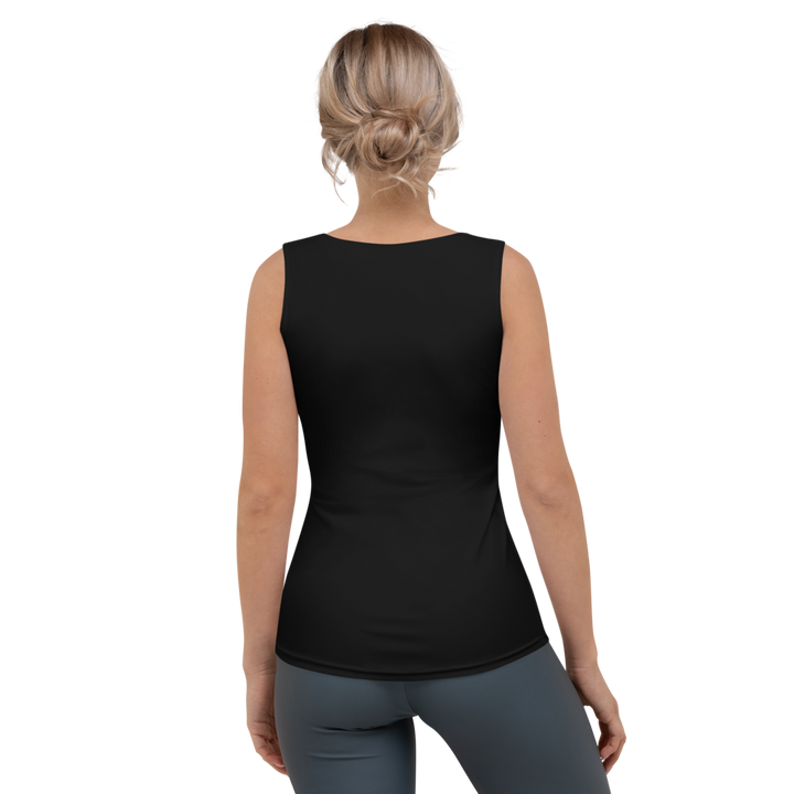 Premium tanktop - Darker Hearts, Black Heart, Black on Black