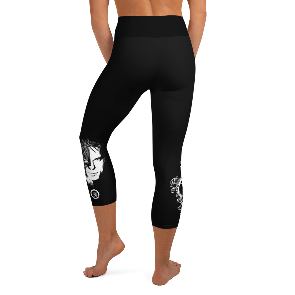 Capri Leggings - The Phantom is Real, Evolution Series, Black