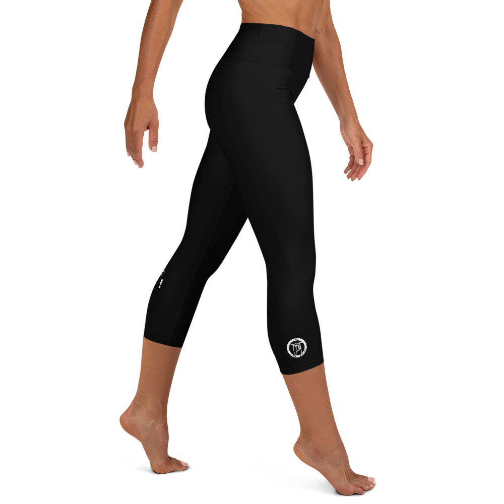 Capri leggings - I am (Roar 2.0), hvide