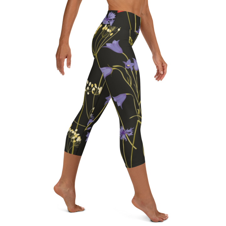 Capri leggings - valmuer