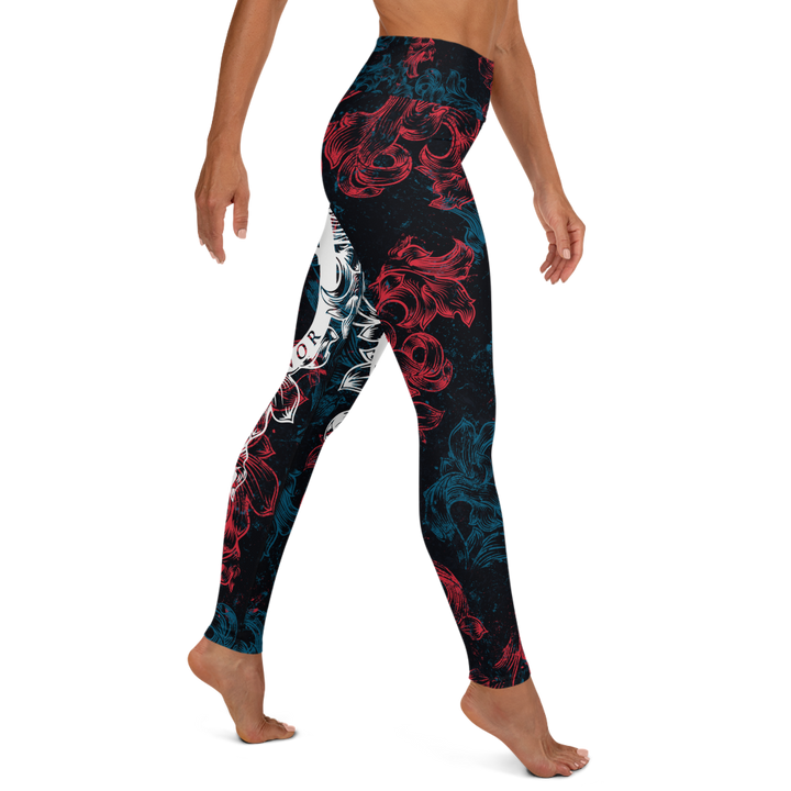 Leggings Premium - Coat of Arms Floral