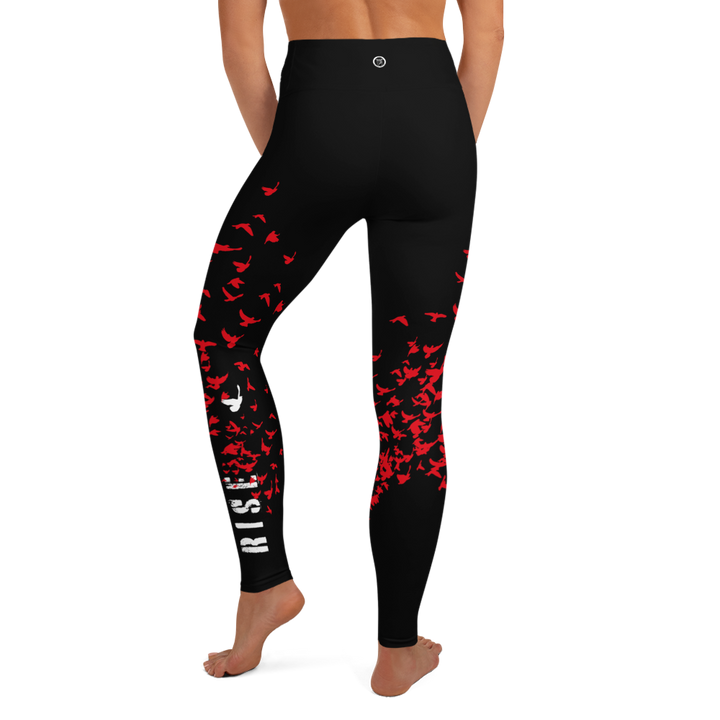 Leggings - Rise, Red Raven