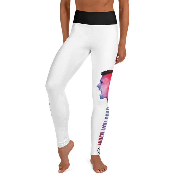 Leggings - When You Roar, White