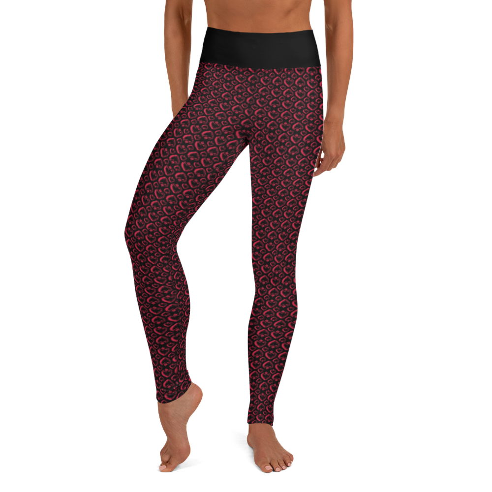 Leggings - Red Heart, schwarz