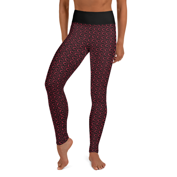 Leggings - Red Heart, schwarz