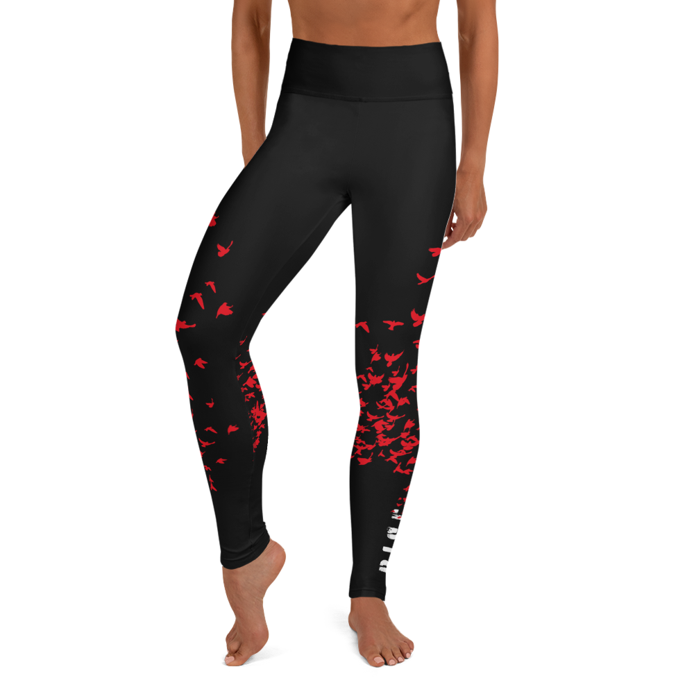 Leggings - Rise, Red Raven