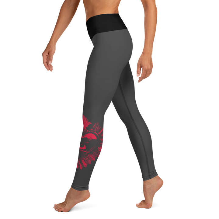 Leggings - Now I Am Stronger, Darker Hearts, farve: Eclipse