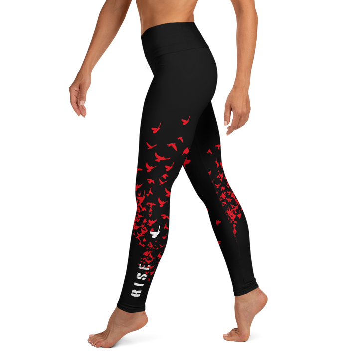 Leggings - Rise, Red Raven