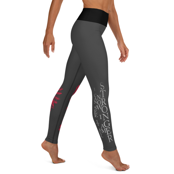 Leggings - Now I Am Stronger, Darker Hearts, Farbe: Eclipse