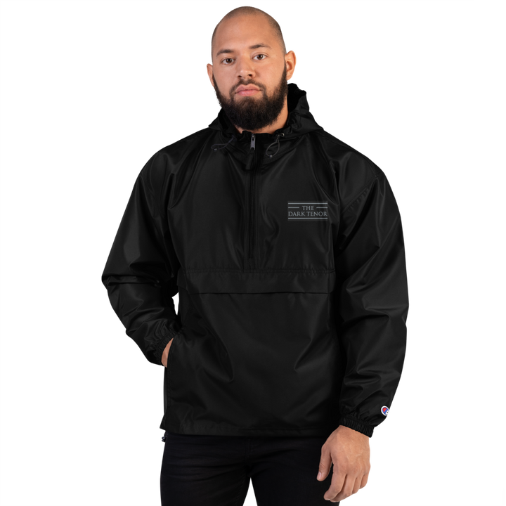 Men's Rain Jacket - Embroidered with The Dark Tenor Logo