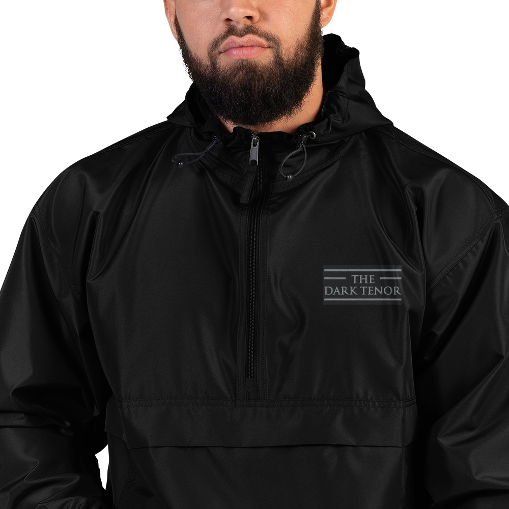 Men's Rain Jacket - Embroidered with The Dark Tenor Logo