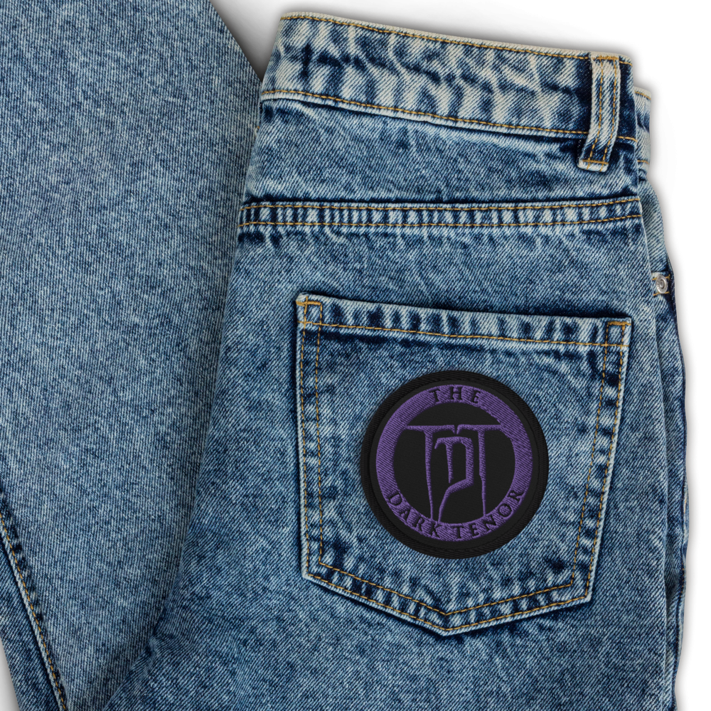 Embroidered Patch - Crest Violet