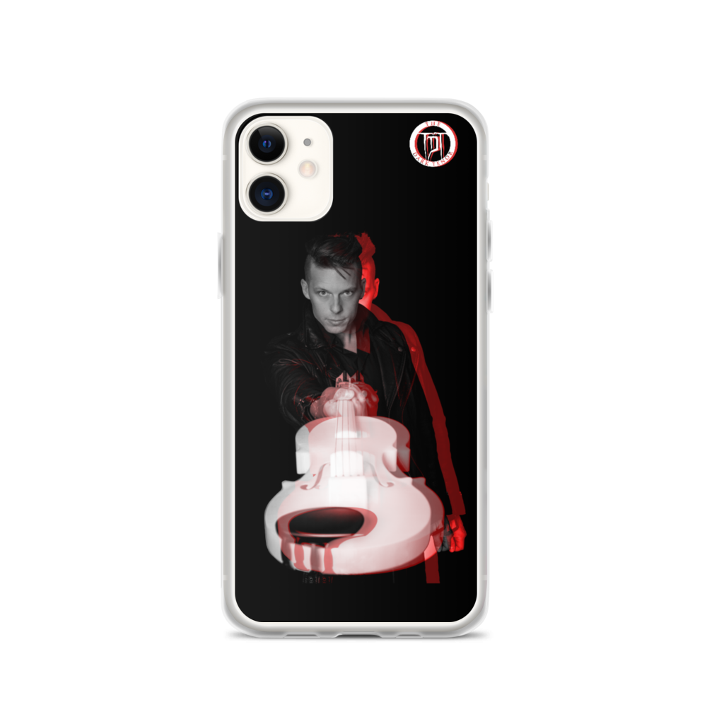 Apple iPhone Phone Case - Violin, Shdow Rebel Red