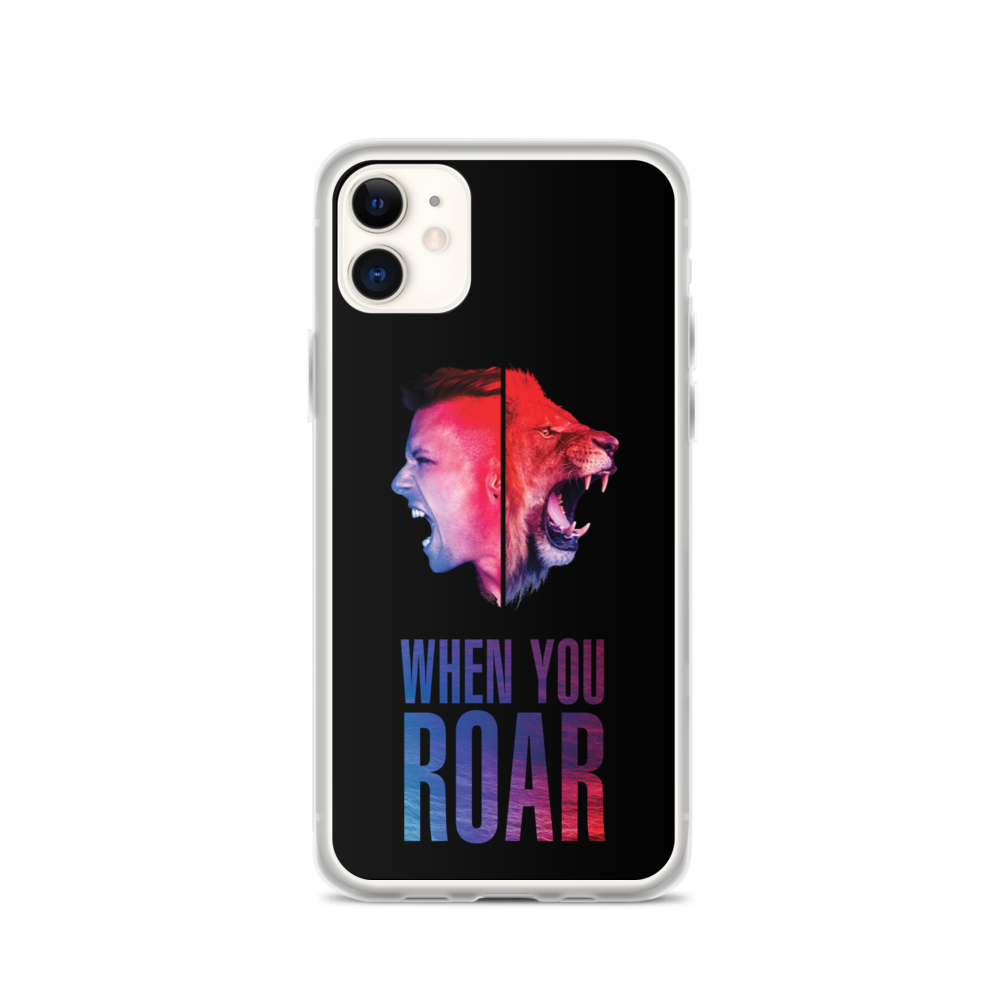 Apple iPhone mobiltelefon cover - When You Roar, sort