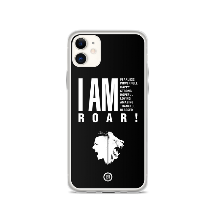 Apple iPhone Phone Case - I am (Roar 2.0), White