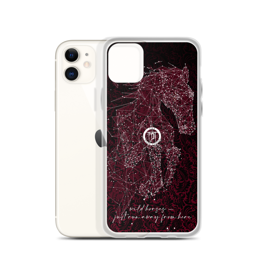 APPLE IPHONE PHONE CASE – WILD HORSES