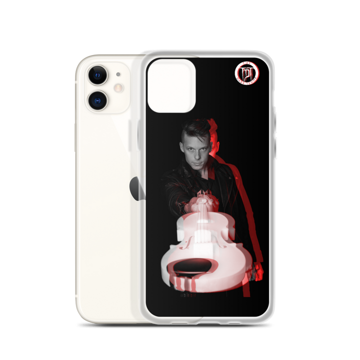 Apple iPhone Phone Case - Violin, Shdow Rebel Red