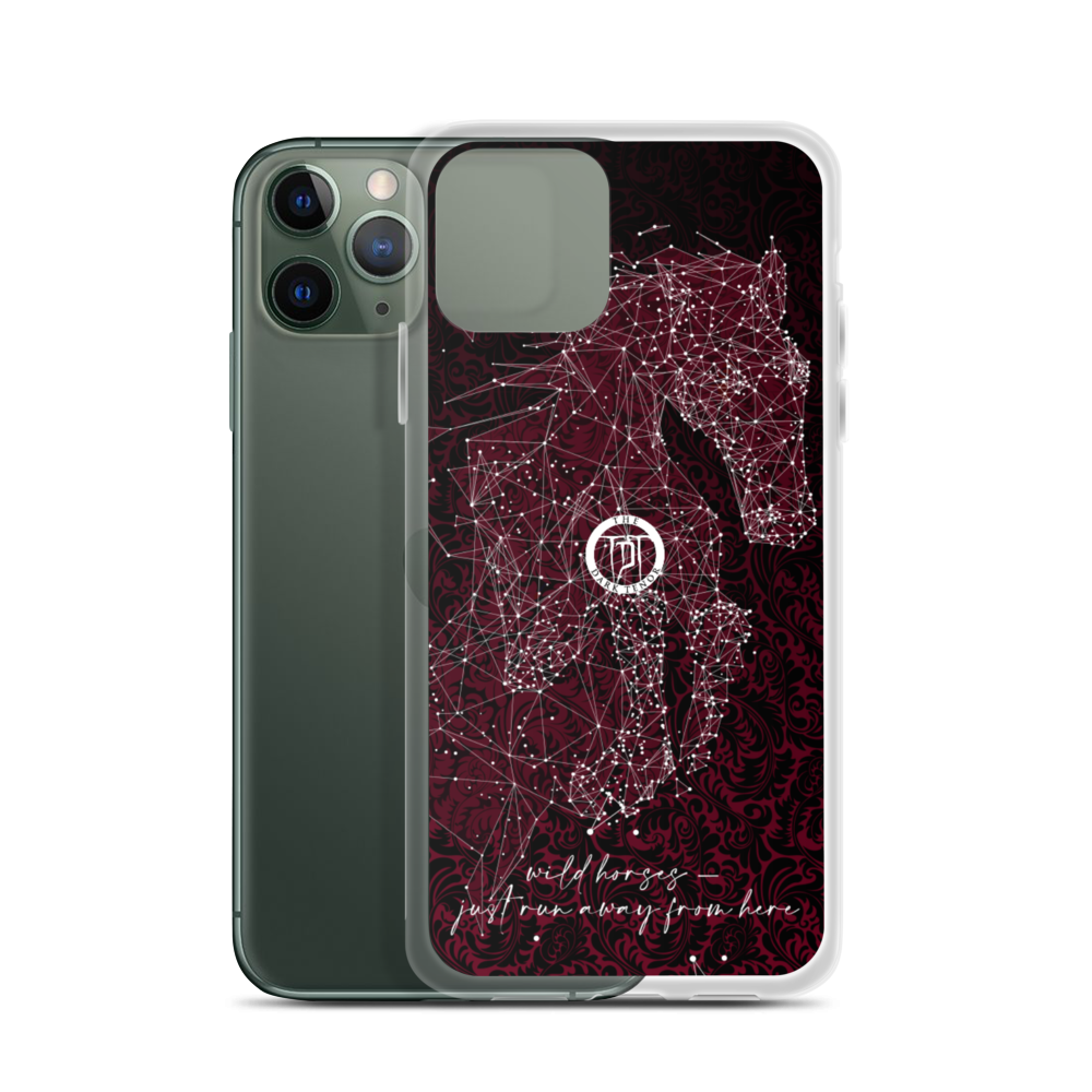 APPLE IPHONE PHONE CASE – WILD HORSES