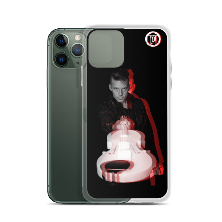 Apple iPhone Phone Case - Violin, Shdow Rebel Red