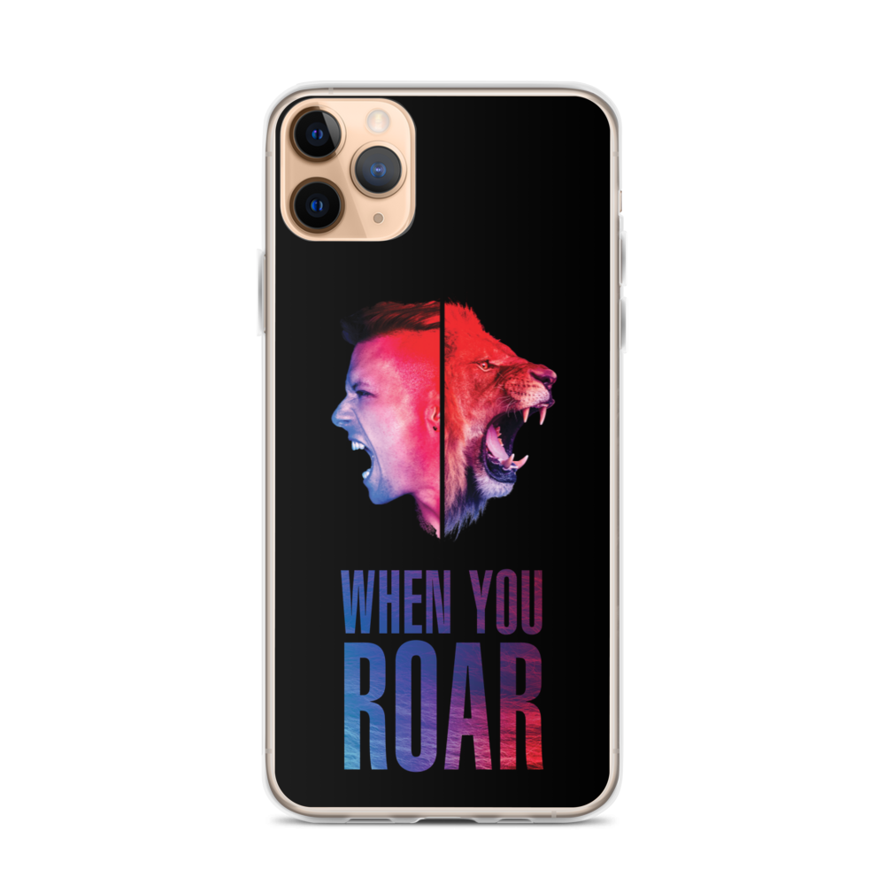 Apple iPhone mobiltelefon cover - When You Roar, sort