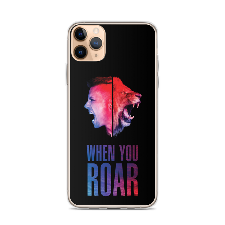 Apple iPhone mobiltelefon cover - When You Roar, sort