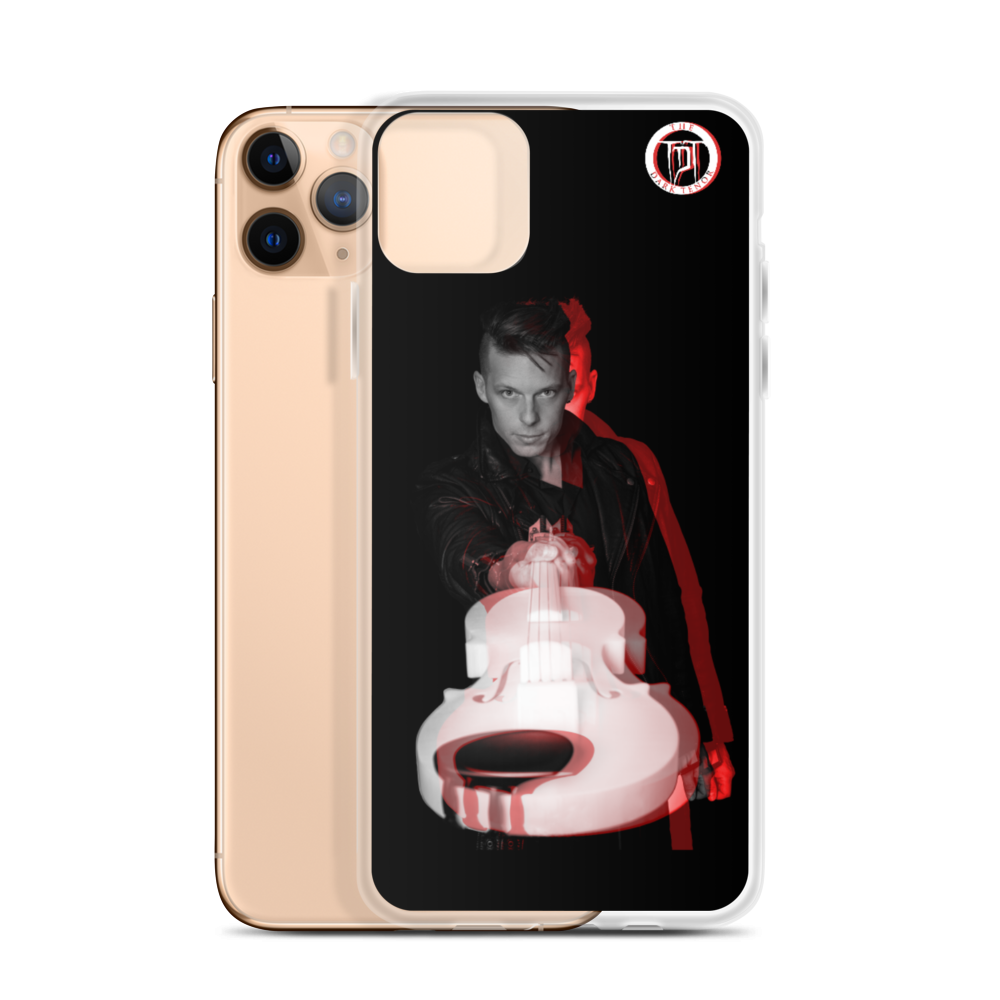 Apple iPhone Phone Case - Violin, Shdow Rebel Red