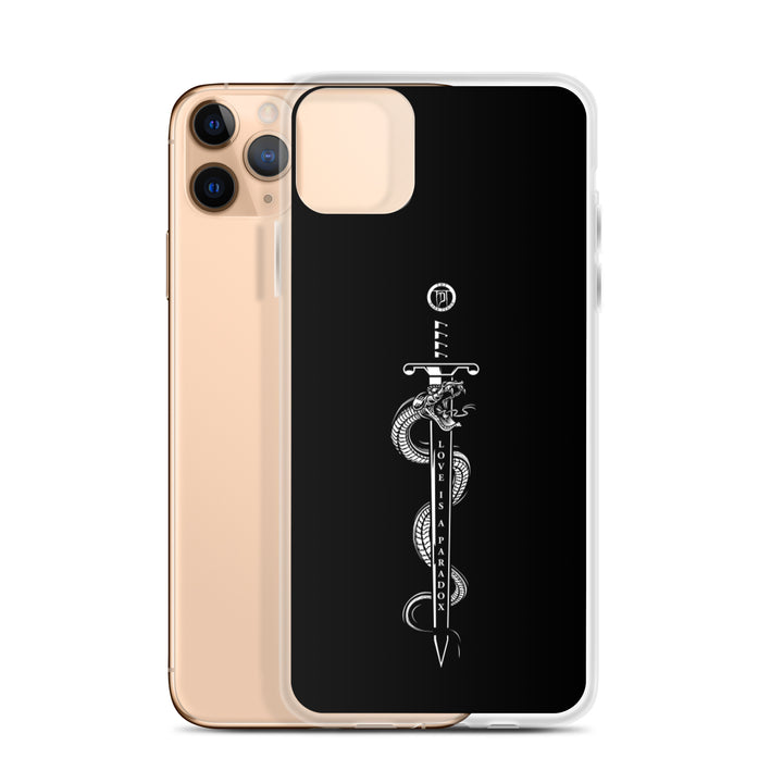 Apple iPhone cover - Paradox, Snake &amp; Sword