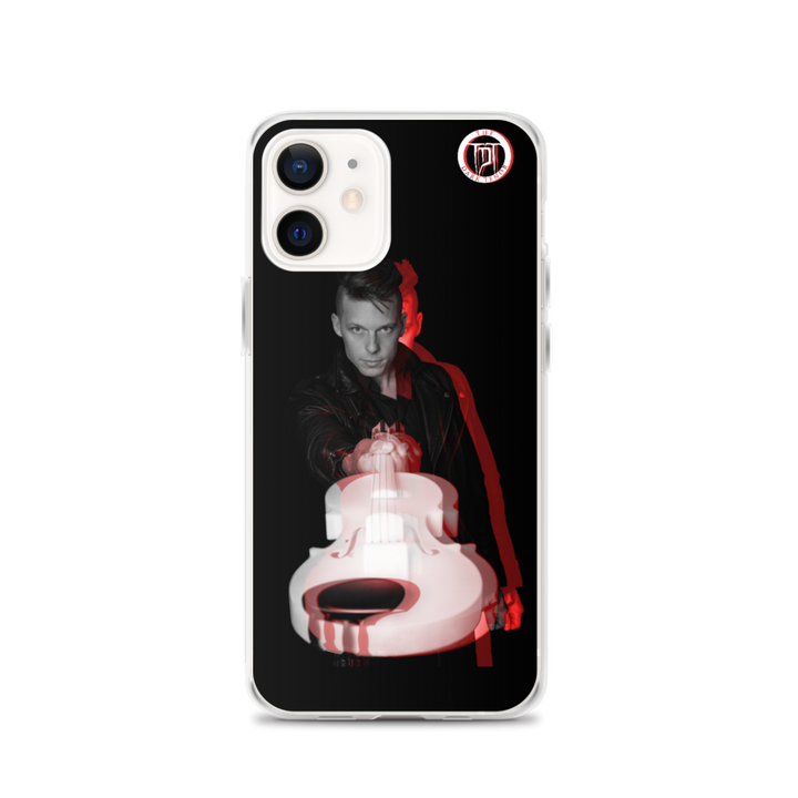 Apple iPhone Phone Case - Violin, Shdow Rebel Red