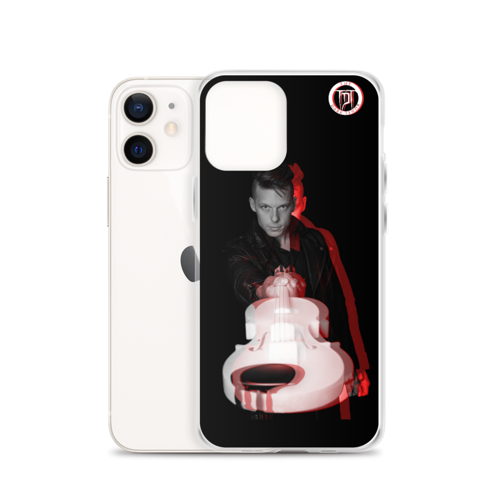 Apple iPhone Phone Case - Violin, Shdow Rebel Red