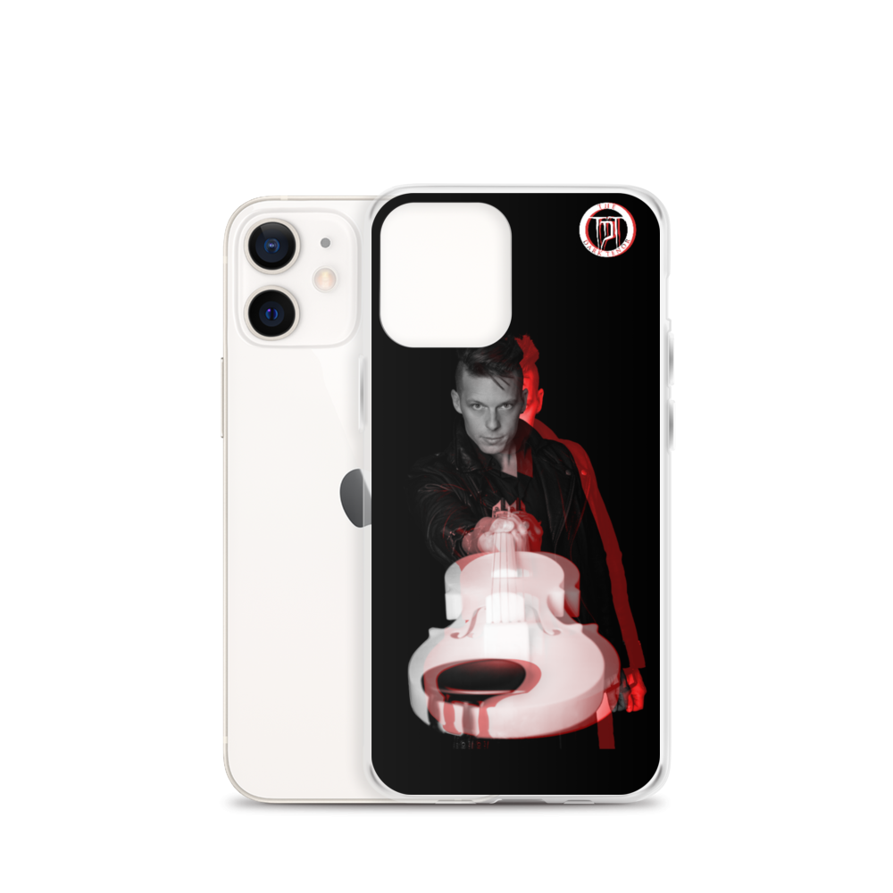 Apple iPhone Phone Case - Violin, Shdow Rebel Red