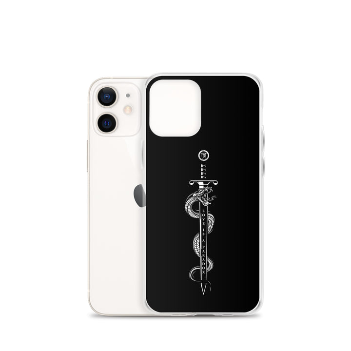 Apple iPhone cover - Paradox, Snake &amp; Sword