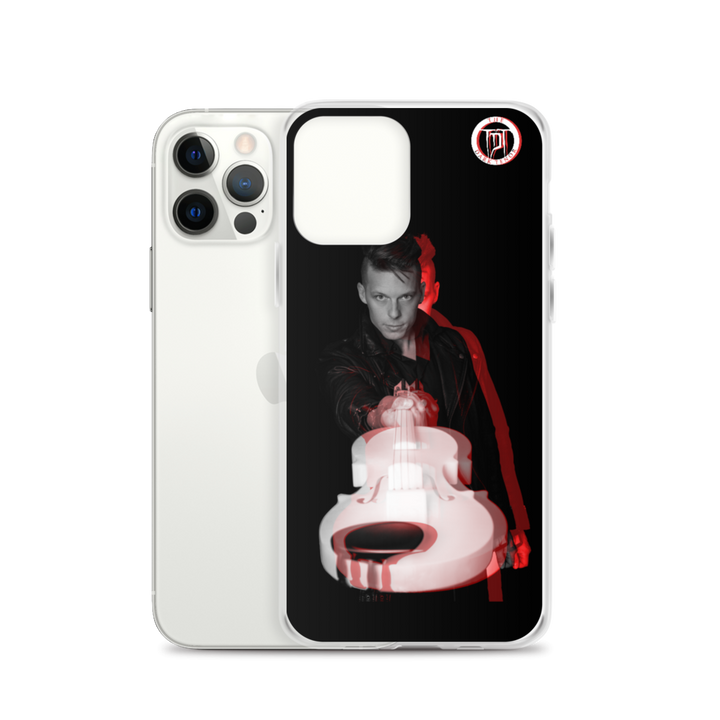 Apple iPhone Phone Case - Violin, Shdow Rebel Red