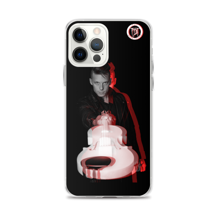 Apple iPhone Phone Case - Violin, Shdow Rebel Red