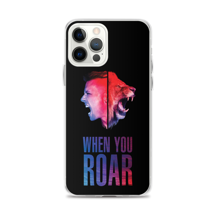 Apple iPhone mobiltelefon cover - When You Roar, sort