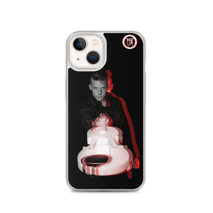 Apple iPhone Phone Case - Violin, Shdow Rebel Red