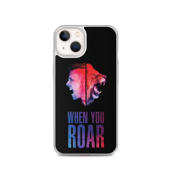 Apple iPhone mobiltelefon cover - When You Roar, sort