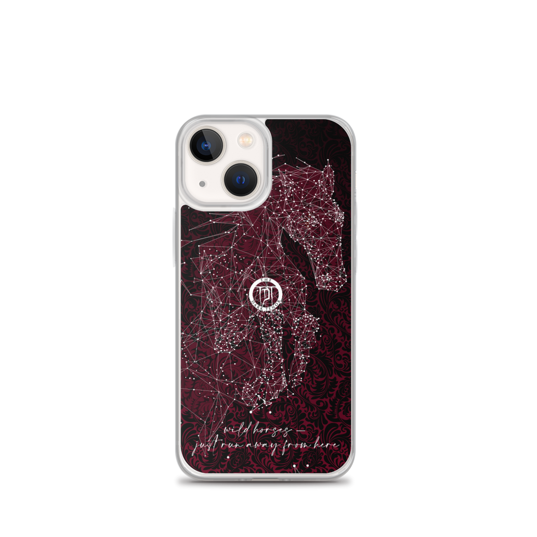 APPLE IPHONE PHONE CASE – WILD HORSES